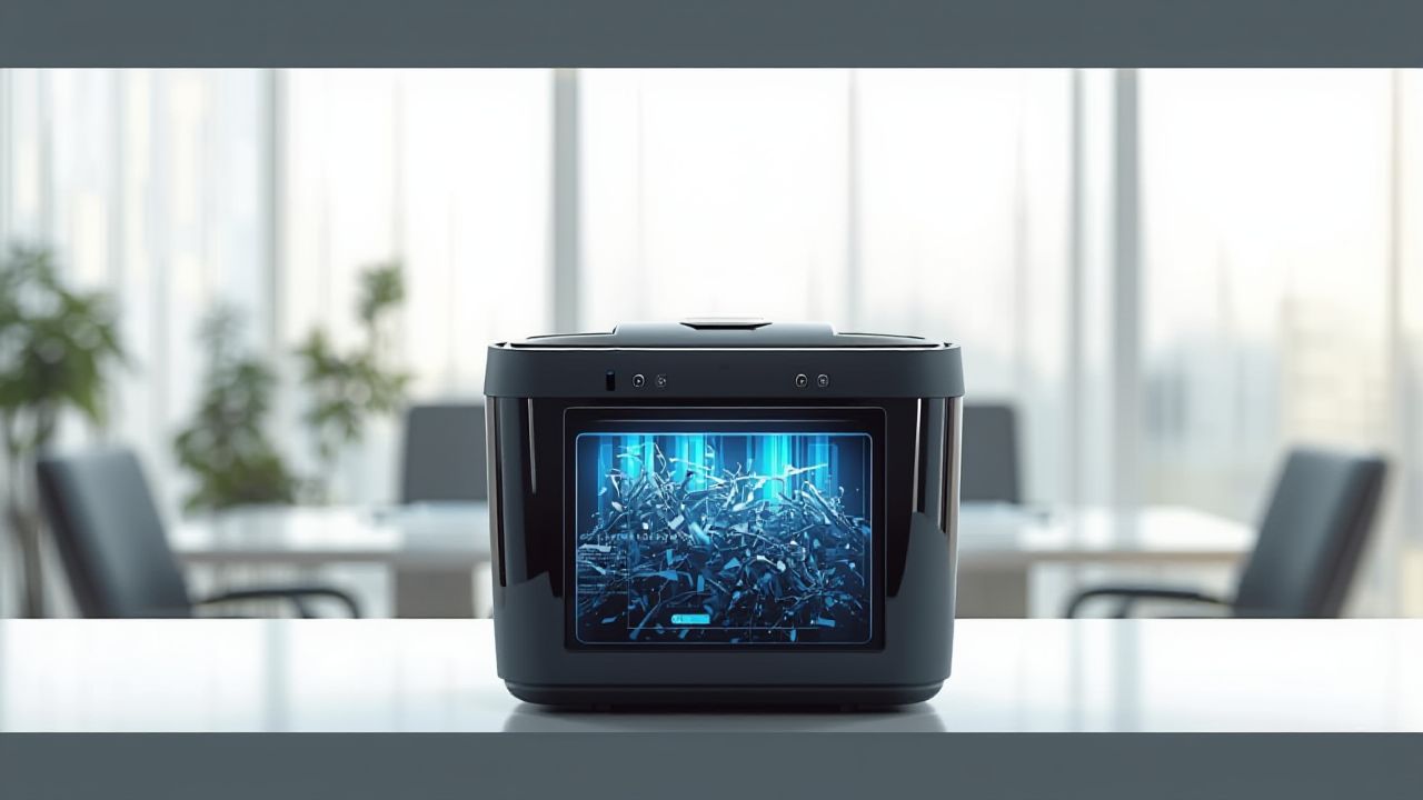 シュレッダーと要約マシン