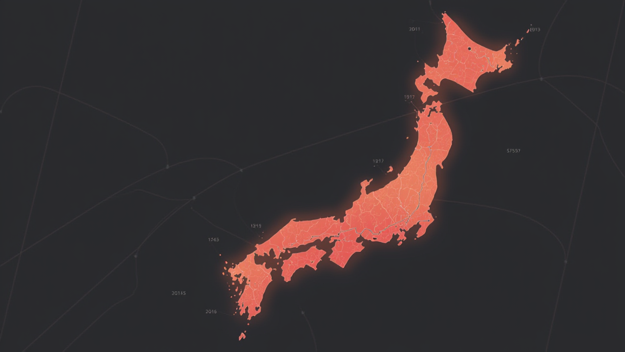 日本地図を均等な熱量で分割するAIの目