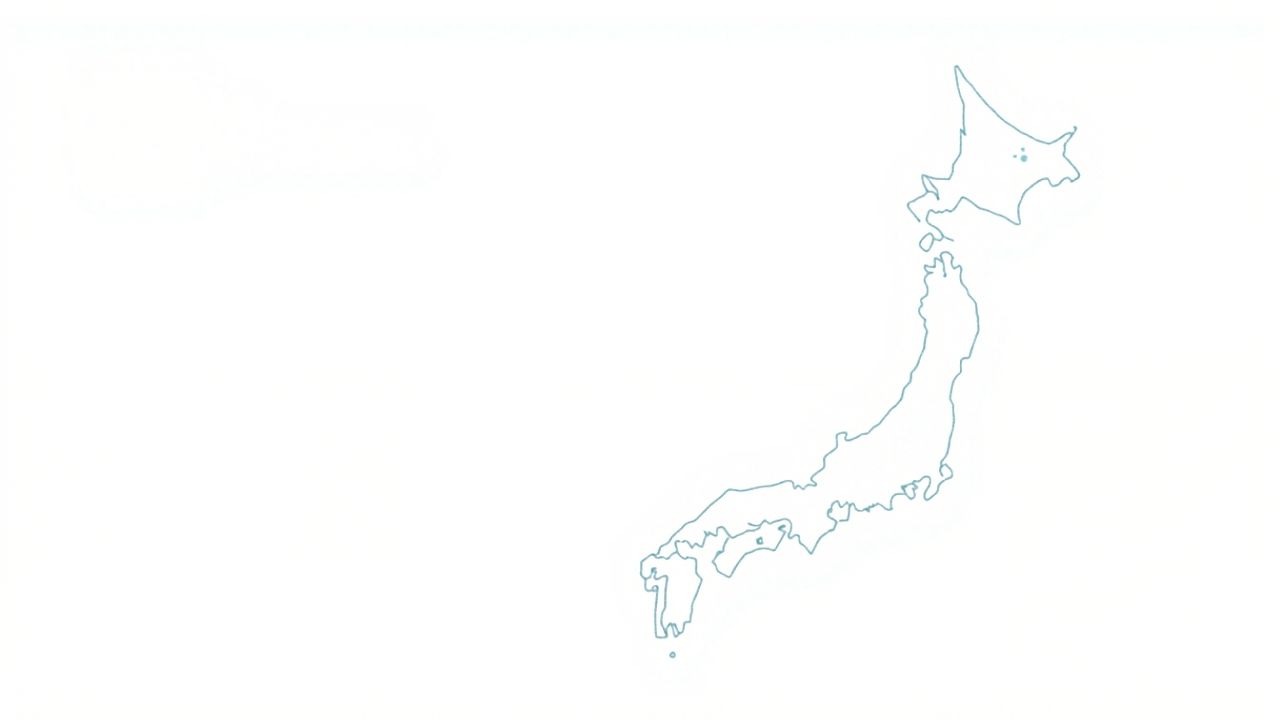 LinkedInのロゴと日本地図