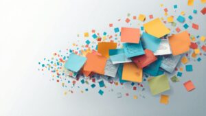 議事録がタスクカードに変わるイメージ