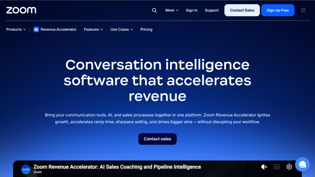 Zoom Revenue Accelerator
